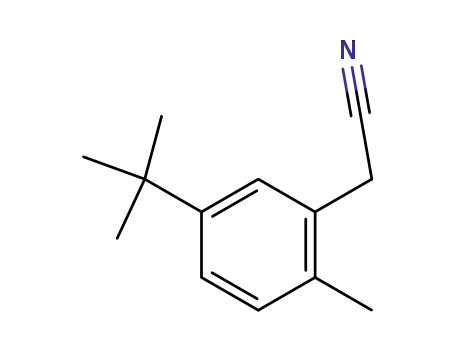 4-tert-butyl-2-cyanomethyltoluene