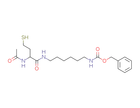 1-(N-acetyl-DL-homocysteinylamino)-6-(benzyloxycarbonylamino)hexane