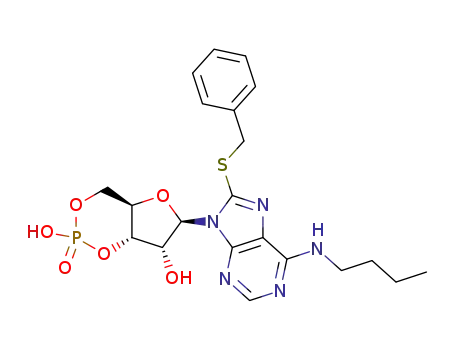 8-벤질티오-N(6)-n-부틸아데노신 고리형-3,5'-모노포스페이트