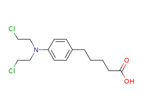 Benzenepentanoic acid,4-[bis(2-chloroethyl)amino]- cas  64508-90-3