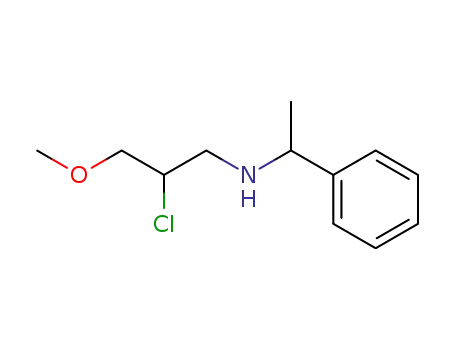 Benzenemethanamine, N-(2-chloro-3-methoxypropyl)-a-methyl-