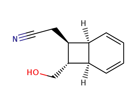 ((1R,6R,7S,8R)-8-Hydroxymethyl-bicyclo[4.2.0]octa-2,4-dien-7-yl)-acetonitrile