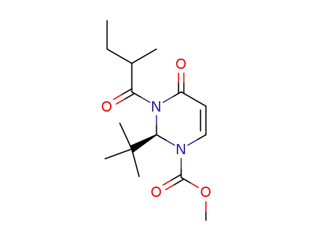 (S)-2-tert-Butyl-3-(2-methyl-butyryl)-4-oxo-3,4-dihydro-2H-pyrimidine-1-carboxylic acid methyl ester