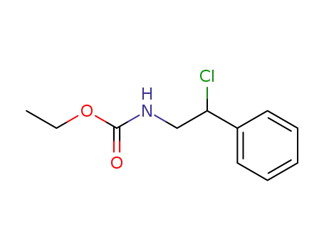 Carbamic acid, (2-chloro-2-phenylethyl)-, ethyl ester