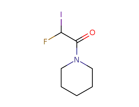 Molecular Structure of 146060-34-6 (fluoroiodomethyl piperidino ketone)