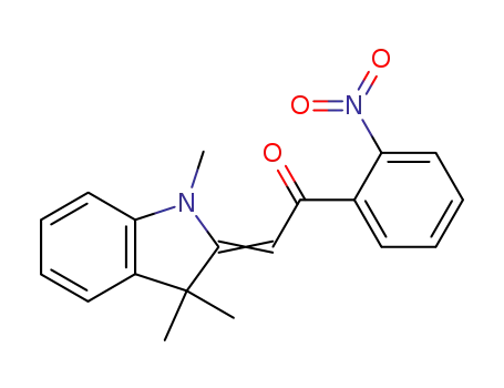 1-(2-Nitro-phenyl)-2-[1,3,3-trimethyl-1,3-dihydro-indol-(2E)-ylidene]-ethanone