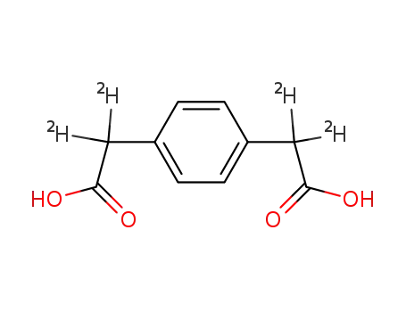 Molecular Structure of 104183-03-1 (phenylenediacetic acid-2,2,2',2'-d4)