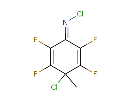 N-chloroiminotetrafluoro-4-methyl-4-chloro-2,5-cyclohexadiene