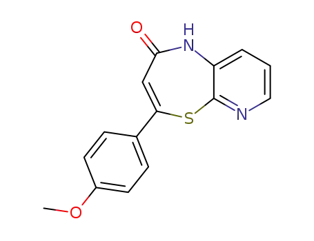 2-(4-methoxyphenyl)pyrido<2,3-b><1,5>thiazepin-4(5H)-one