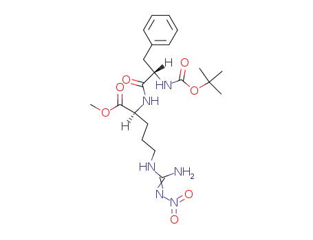 Boc-Phe-Arg(NO<sub>2</sub>)-OMe