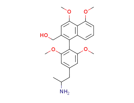 1-<4-(2-Aminopropyl)-2,6-dimethoxyphenyl>-4,5-dimethoxy-2-naphthylmethanol