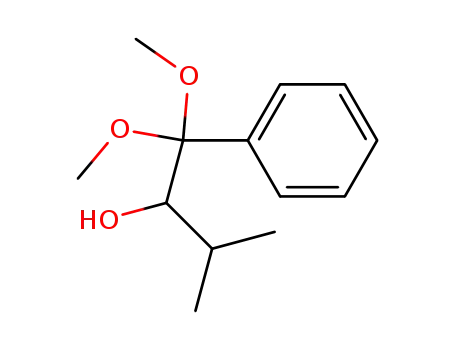 1,1-dimethoxy-3-methyl-1-phenyl-2-butanol