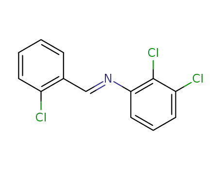 Molecular Structure of 70740-19-1 (N-(o-Chlorobenzylidene)-2,3-dichloroaniline)
