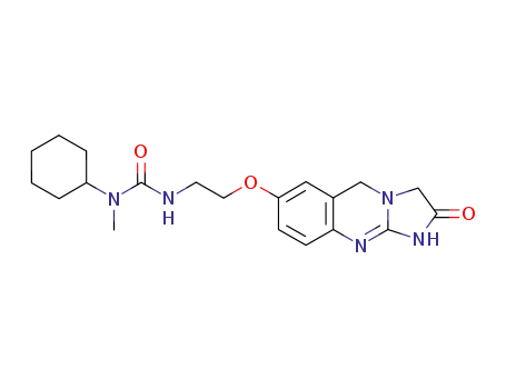 1-Cyclohexyl-1-methyl-3-[2-(2-oxo-1,2,3,5-tetrahydro-imidazo[2,1-b]quinazolin-7-yloxy)-ethyl]-urea