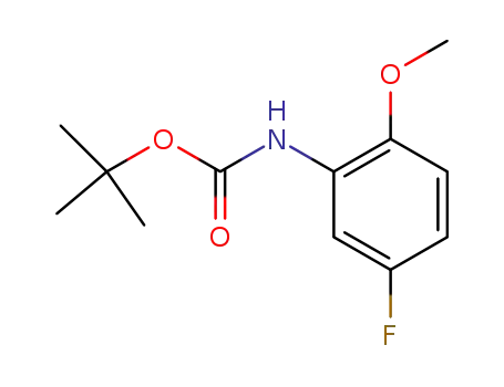 2-(N-tert-butoxycarbonylamino)-4-fluoroanisole