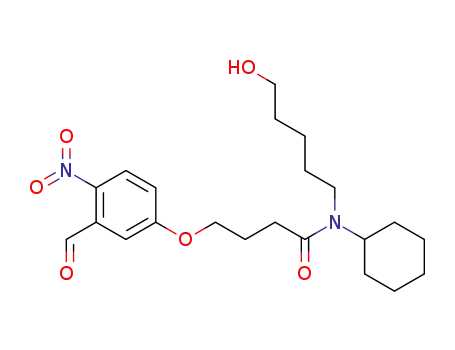 Butanamide,
N-cyclohexyl-4-(3-formyl-4-nitrophenoxy)-N-(5-hydroxypentyl)-