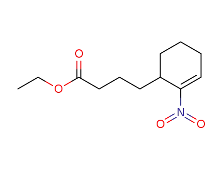 2-Cyclohexene-1-butanoic acid, 2-nitro-, ethyl ester