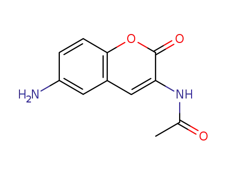 N-(6-Amino-2-oxo-2H-1-benzopyran-3-yl)acetamide