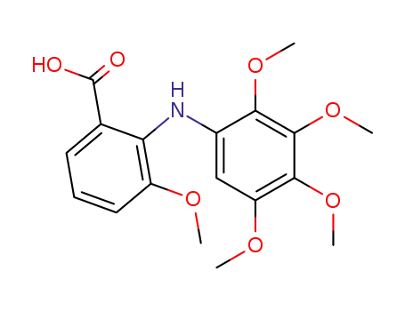 3-methoxy-N-(2,3,4,5-tetramethoxyphenyl)anthranilic acid
