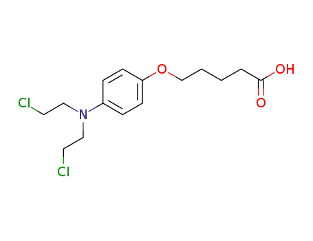 Valeric acid, 5-(p-(bis(2-chloroethyl)amino)phenoxy)-