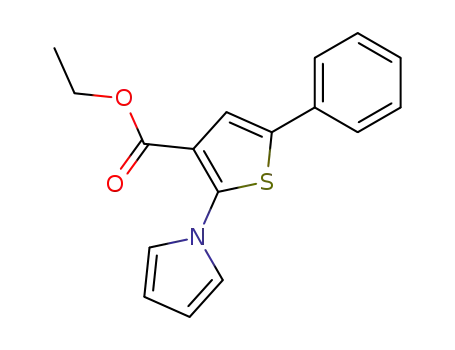 ethyl 2-(1-pyrrolyl)-5-phenylthiophen-3-carboxylate