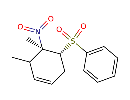 Benzene, [(5,6-dimethyl-6-nitro-3-cyclohexen-1-yl)sulfonyl]-