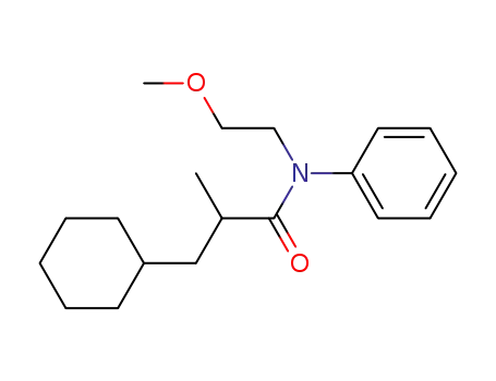 3-Cyclohexyl-N-(2-methoxy-ethyl)-2-methyl-N-phenyl-propionamide