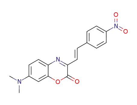 7-dimethylamino-3-(p-nitrostyryl)-2H-1,4-benzoxazin-2-one
