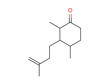 2,4-Dimethyl-3-(3-methylbut-3-en-1-yl)cyclohexan-1-one