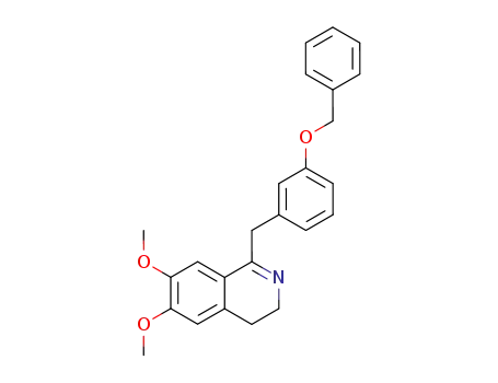1-(3-benzyloxy-benzyl)-6,7-dimethoxy-3,4-dihydro-isoquinoline