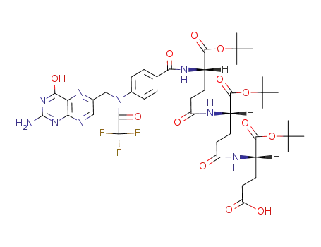 α-tert-butyl N<sup>10</sup>-(trifluoroacetyl)pteroyltriglutamate