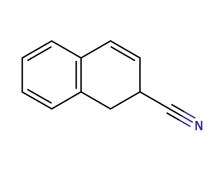Molecular Structure of 20209-31-8 (2-Naphthalenecarbonitrile, 1,2-dihydro-)