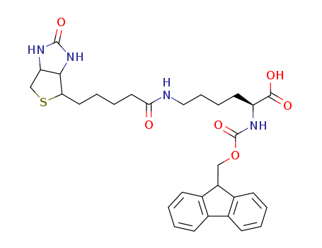 N-Fmoc-N'-Biotinyl-D-lysine