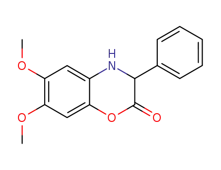 6,7-dimethoxy-3-phenyl-3,4-dihydro-benzo[1,4]oxazin-2-one