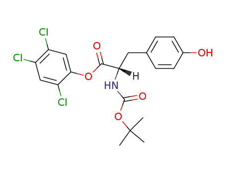 2,4,5-trichlorophenyl N-{[(2-methyl-2-propanyl)oxy]carbonyl}-l-ty Rosinate