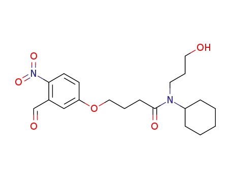 Butanamide,
N-cyclohexyl-4-(3-formyl-4-nitrophenoxy)-N-(3-hydroxypropyl)-