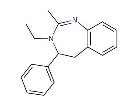 4,5-dihydro-3-ethyl-2-methyl-4-phenyl-3H-1,3-benzodiazepine