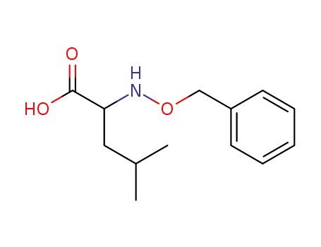 Molecular Structure of 54837-22-8 (Leucine, N-(phenylmethoxy)-)