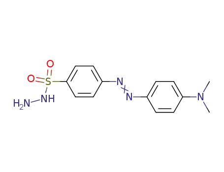 Molecular Structure of 72565-41-4 (DABSYL HYDRAZINE)