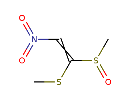 Ethene, 1-(methylsulfinyl)-1-(methylthio)-2-nitro-