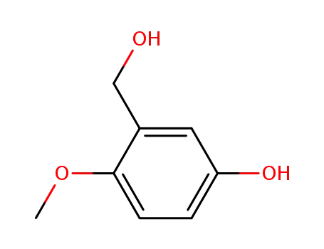 Molecular Structure of 87633-45-2 (5-Hydroxy-2-methoxybenzylalkohol)