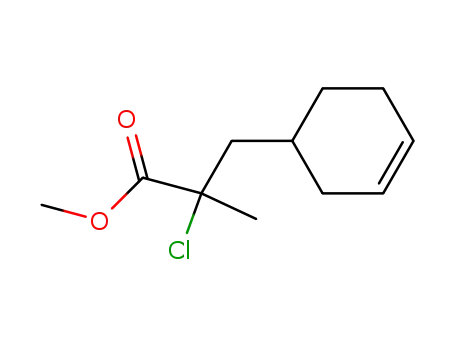 methyl 2-chloro-3-(3-cyclohexenyl)-2-methylpropanoate