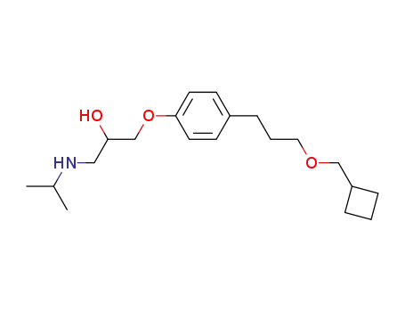 1-[4-(3-Cyclobutylmethoxy-propyl)-phenoxy]-3-isopropylamino-propan-2-ol