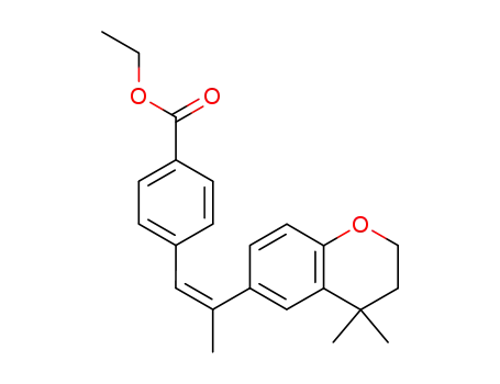 4-[(Z)-2-(4,4-Dimethyl-chroman-6-yl)-propenyl]-benzoic acid ethyl ester