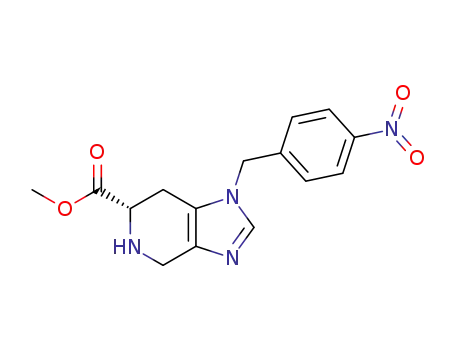 (S)-1-(4-Nitro-benzyl)-4,5,6,7-tetrahydro-1H-imidazo[4,5-c]pyridine-6-carboxylic acid methyl ester