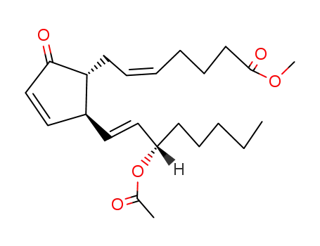 (5Z,13E)-15-acetyl-oxy-9-oxo-prosta-5,10,13-trien-1-oic acid methyl ester