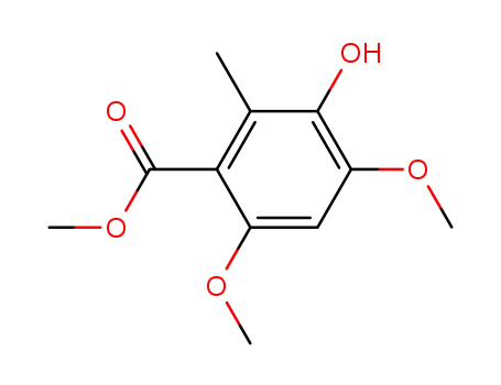 hydroxy-3-dimethoxy-4,6-methyl-2-benzoate de methyle