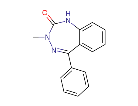2H-1,3,4-Benzotriazepin-2-one, 1,3-dihydro-3-methyl-5-phenyl-