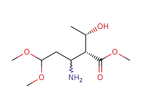 methyl 3-amino-5-hydroxy-1,1-dimethoxyhexane-4-carboxylate