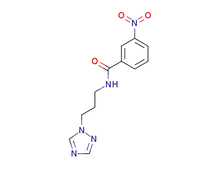 3-Nitro-N-(3-[1,2,4]triazol-1-yl-propyl)-benzamide